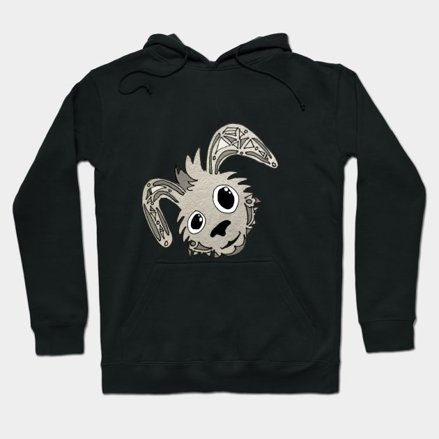 Bunny Spooked Hoodie by mjohmy